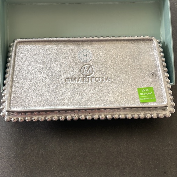 Mariposa “Anything is possible.” Silver Tray New in original box - Picture 4 of 7